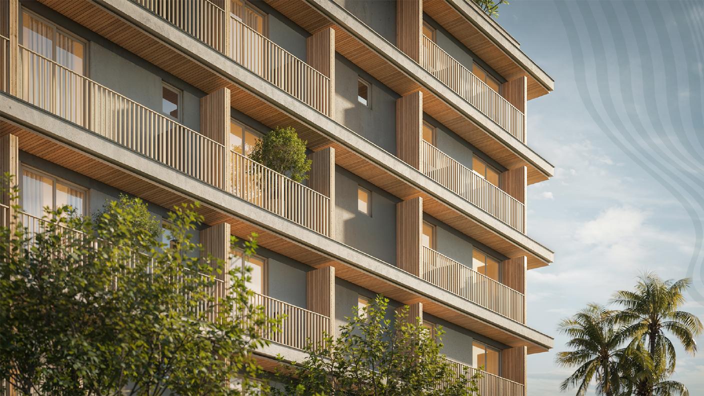 Fachada do Ibiza Smart Residence