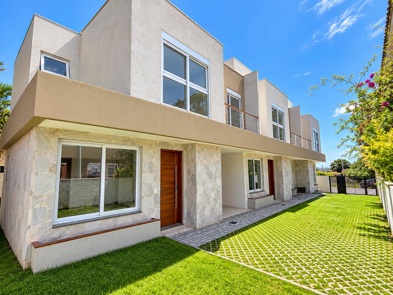 Fachada do Residencial San Clemente, no Campeche